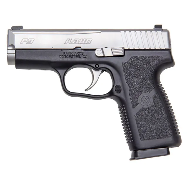 Kahr Arms KP9093NA P9 9mm 3.6" Barrel 7+1 Black Frame Night Sights - View 2