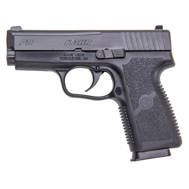 Kahr Arms KP9094NA 9mm P9 3.6" Black Tritium Night Sights Polymer - View 2