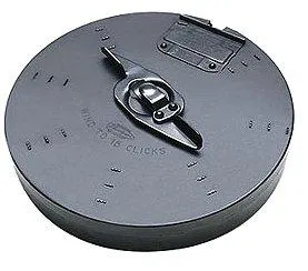 Thompson T14KTA Black Drum Magazine, .45 ACP, 100 Round Capacity, 8.75" Diameter, US Manufactured - View 2
