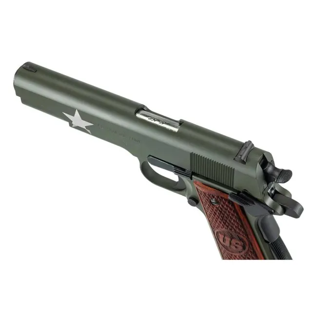 Auto-Ordnance 1911 .45 ACP 5.00In 7rd Army Green Cerakote - View 2