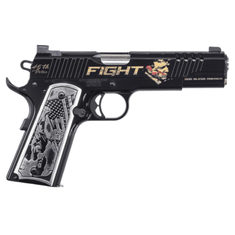 Auto-Ordnance 1911 TRUMP 45ACP 1911TCAC18 - View 2