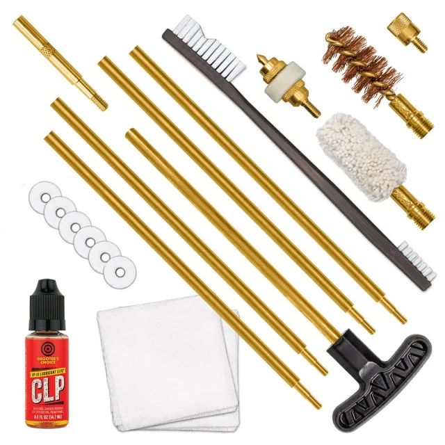 Otis 20 Gauge Shotgun Cleaning Kit Brass Components Unique Jag System - View 2