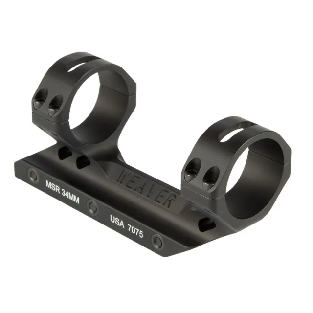 Weaver 99681 34mm Fixed MSR Mount Forward Cantilever Matte Hardcoat - View 2