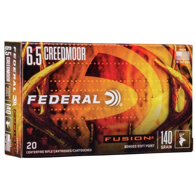 Federal Fusion F65CRDFS1 6.5 Creedmoor 140 Grain Soft Point 20 Rounds - View 2