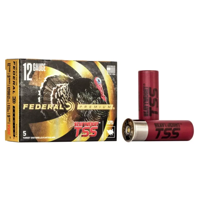Federal PTSSX193F 12 Gauge 3 in 1.75 oz #9 Shot 5 Rounds Shotshell - View 2