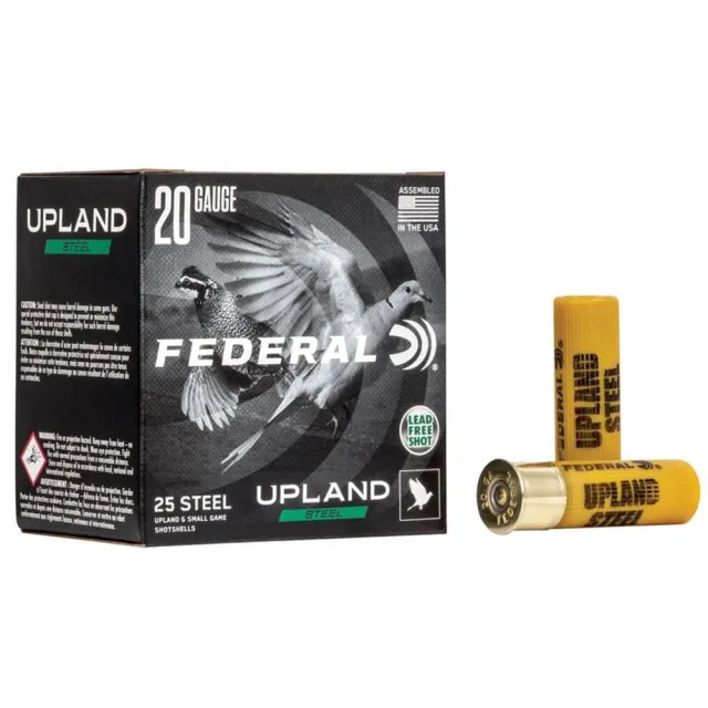 Federal USH2075 Upland 20Ga 2.75" 7/8oz 7.5 Shot 25/Box 1500fps - View 2