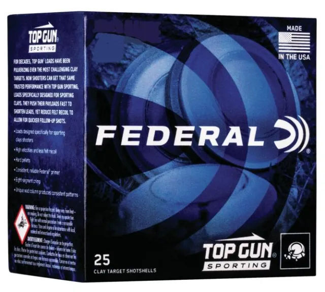 Federal Premium Top Gun TGS28218 28 Gauge 2.75 In 3/4 oz #8 Shot - View 2