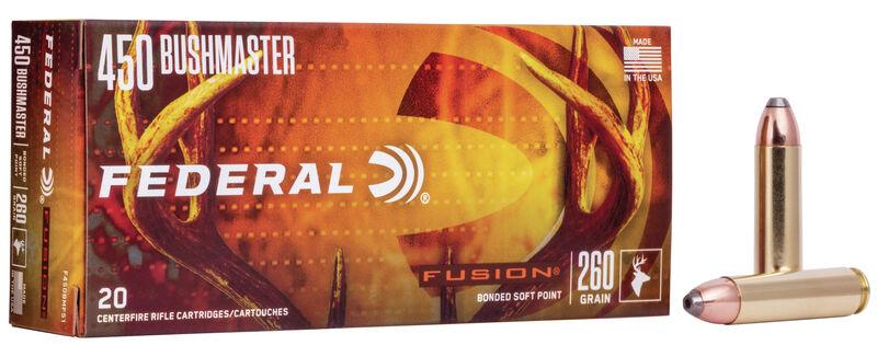 Federal Premium Fusion 450 Bushmaster 260gr Bonded Soft Point 20 Rds - View 2