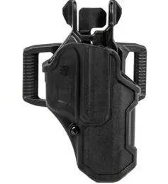 Blackhawk 410200BKR T-Series L2C Holster Glock 17/19/22 RH Black - View 2
