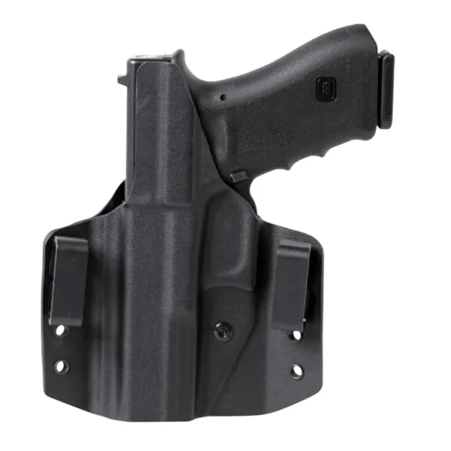 Uncle Mike's 54CCW41BGR OWB Holster Black Boltaron Ruger SR Right Hand - View 2