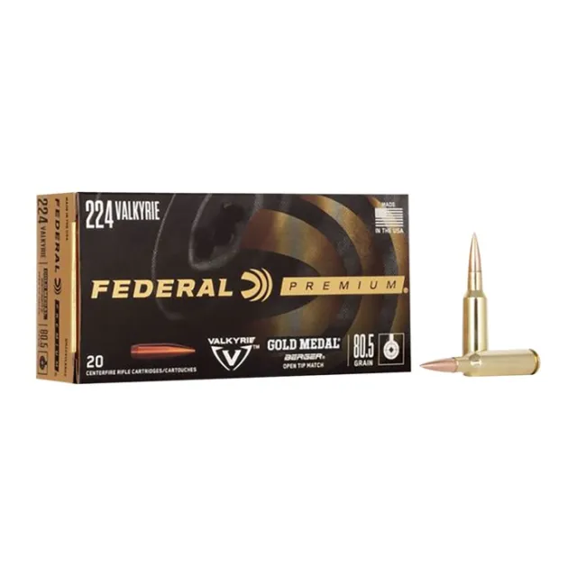 Federal GM224VLKBH2 224 Valkyrie 80.5gr Berger OTM 20 Rounds - View 2