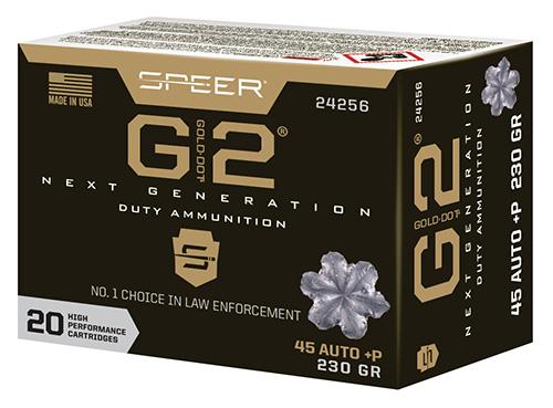 Speer Gold Dot G2 45 Auto +P 230gr 20 Per Box 10 Case 24256 - View 2