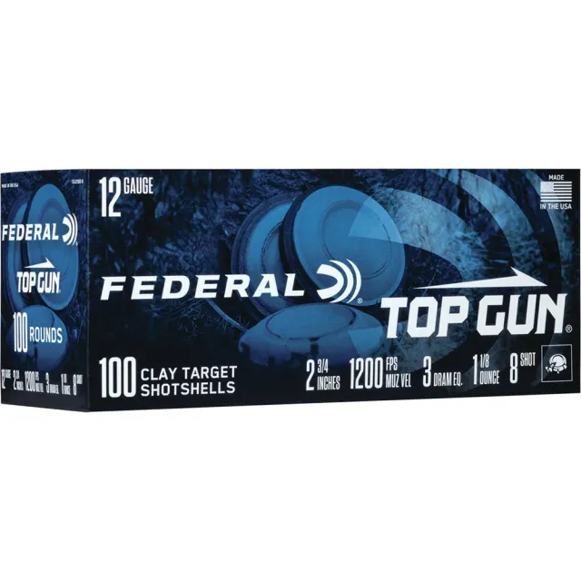 Federal Premium Ammunition Top Gun TG121008 12 Gauge 2.75 In - View 2