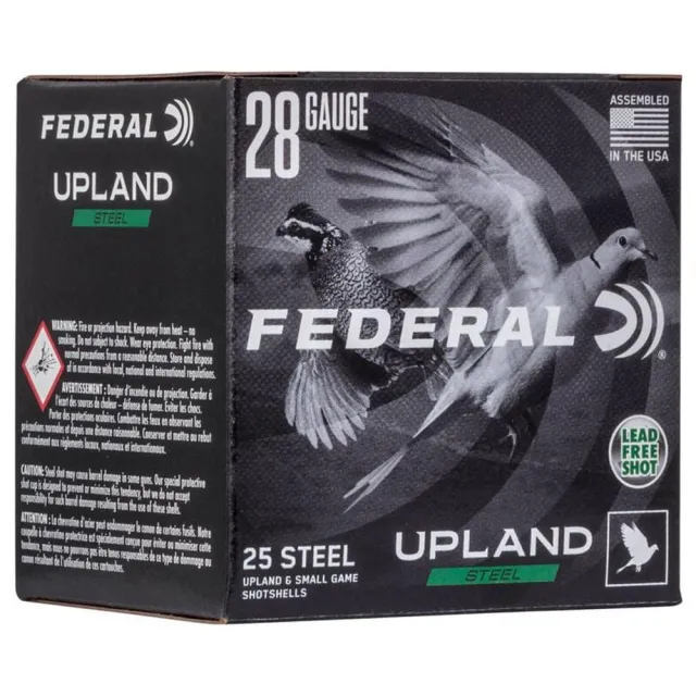 Federal USH2875 Upland 28Ga 2.75" 5/8oz #7.5 Shot 25rd Box - View 2