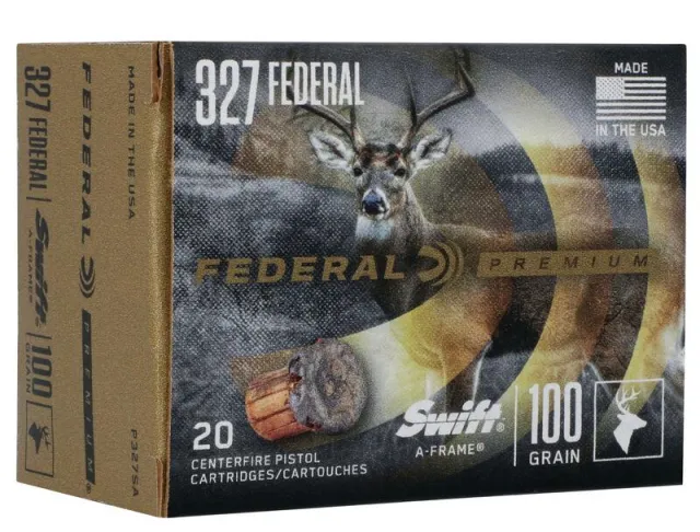 Federal P327SA .327 Federal Mag 100gr JHP 20 Rounds Nickel-Plated - View 2