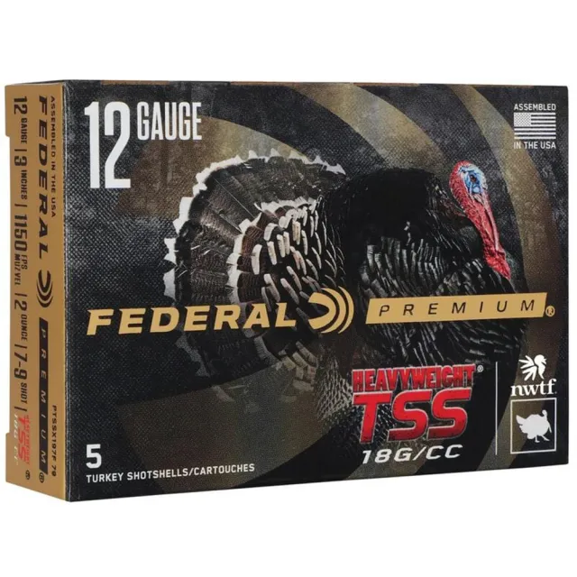 Federal PTSSX197F79 12 Gauge 3in 2oz 7/9 Shot Tungsten 5 Rounds - View 2