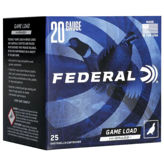 Federal Premium Ammunition Game-Shok H2586 20 Gauge 3 In - View 2