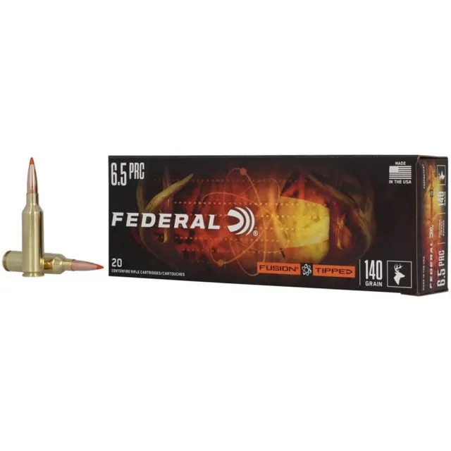 Federal F65PRCTFS1 Fusion 6.5 PRC 140gr Tipped Ammo 20 Rounds - View 2