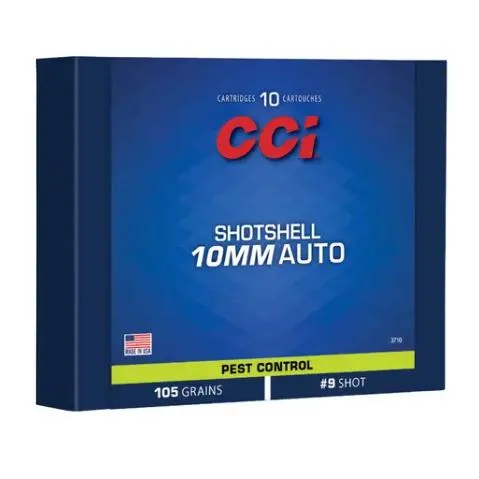 CCI 3710 Pest Control 10mm Auto 105gr Shotshell Ammo 10/Box - View 2