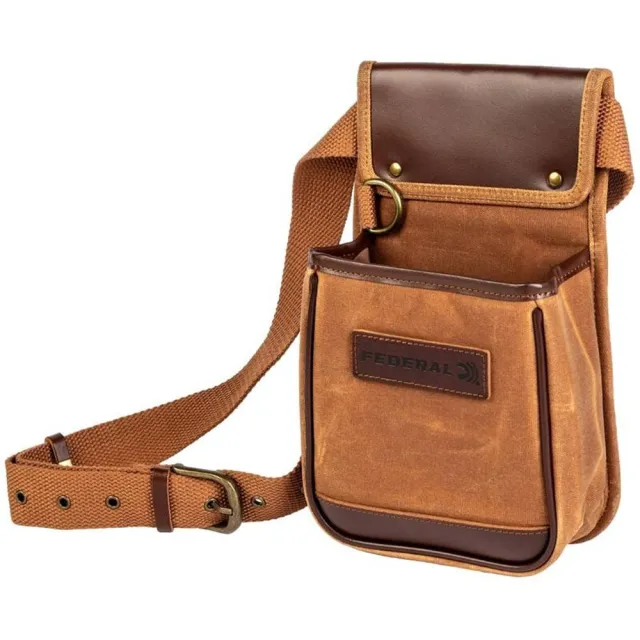 Remington FPSP Premium Shell Pouch Tan Canvas 18oz Waxed Canvas 44" Belt - View 2