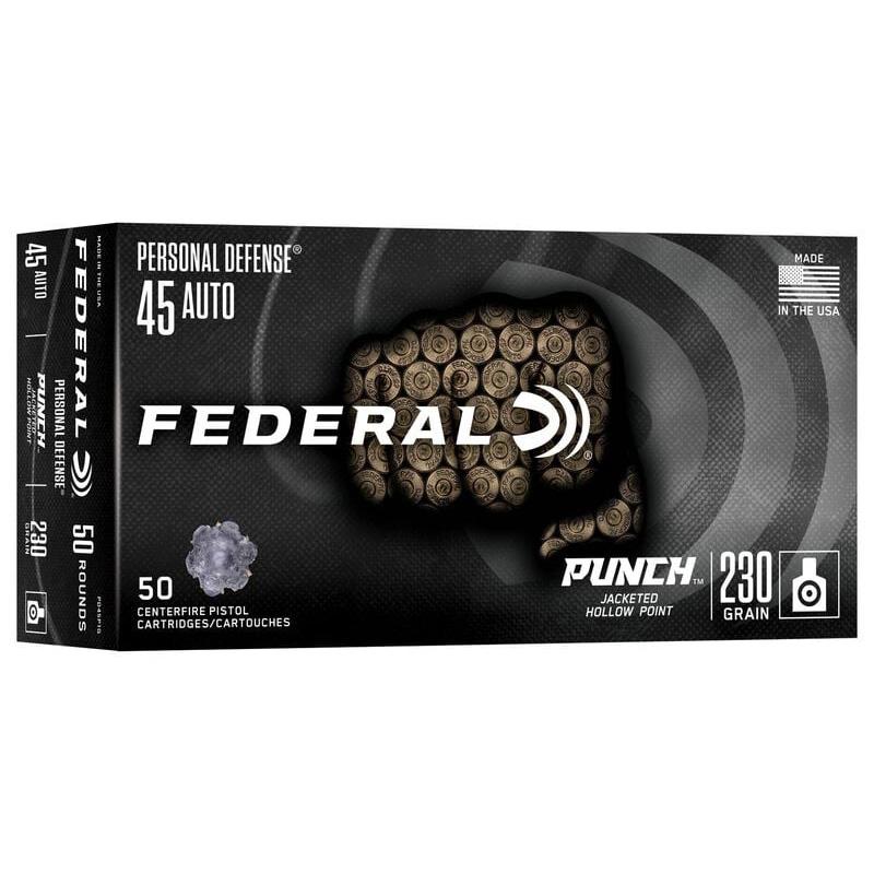 Federal Premium Ammunition Punch 45 Auto 230gr Jacketed Hollow Point - View 2