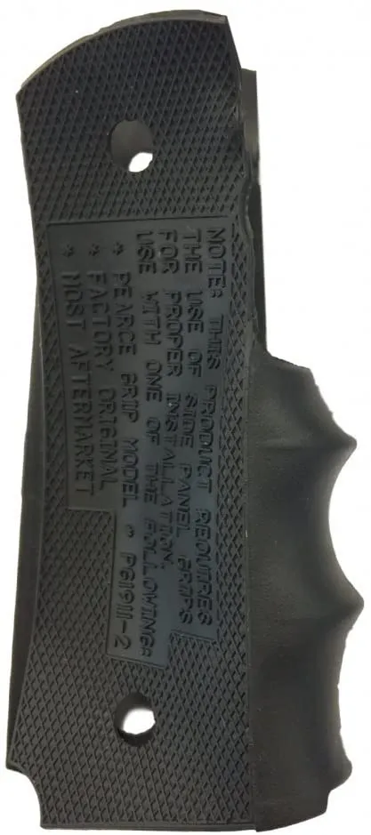 Pearce PMGOM Modular Grip System Black Rubber for 1911 Compact - View 2