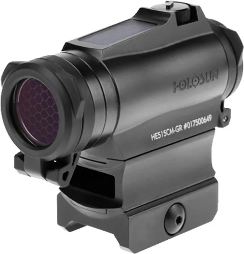 Holosun HE515CMGR Green Dot 2 MOA 65 Circle QD Mount Matte Black 20 MM - View 2