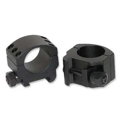 Burris Xtreme Tactical Rings 1 in Low Matte Black Aluminum - View 2