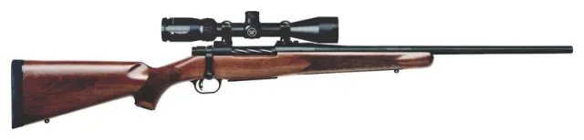 Mossberg Patriot Vortex Combo 243 Win 22 in Blued Walnut 5rd Bolt Action - View 2