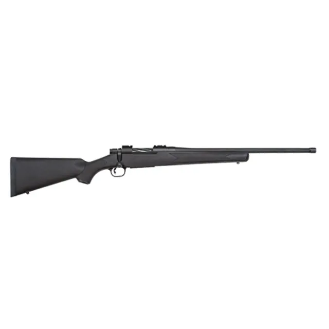Mossberg Patriot 28013 450 Bushmaster 4+1 20" Threaded/Fluted Barrel Matte Blued Metal Finish Synthetic Stock Adjustable LBA Trigger - View 2