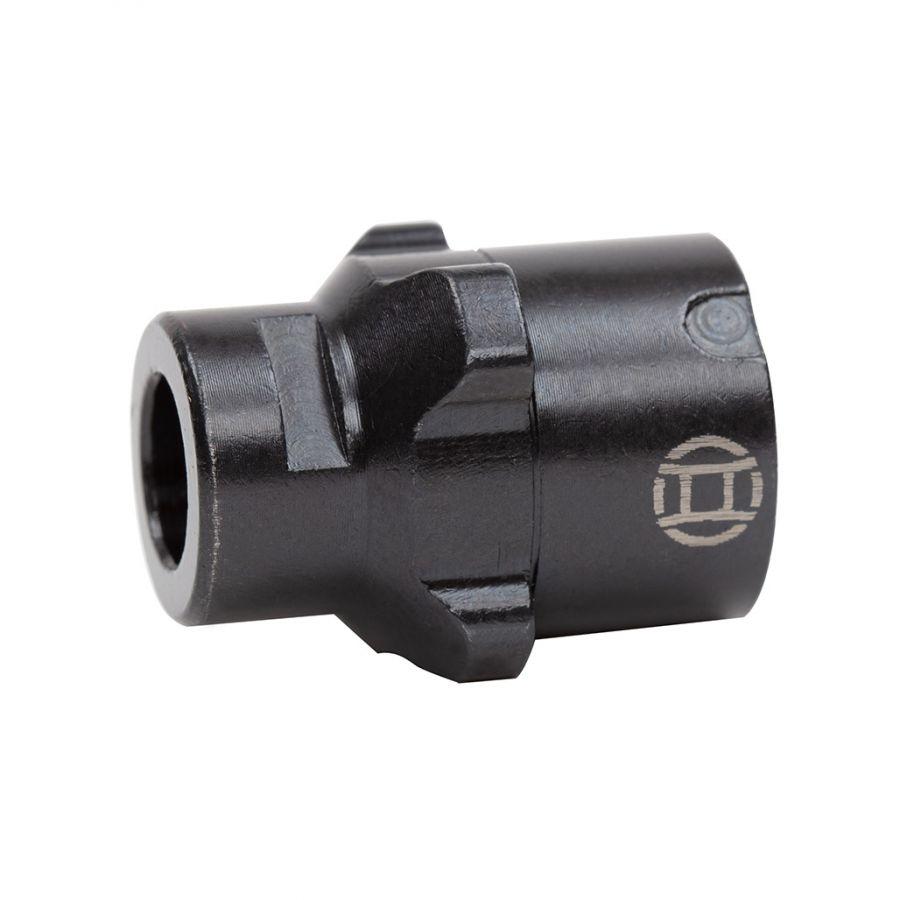 Gemtech QDA Assembly 22 LR 1/2-28 Thread Mount Adapter Black - View 2