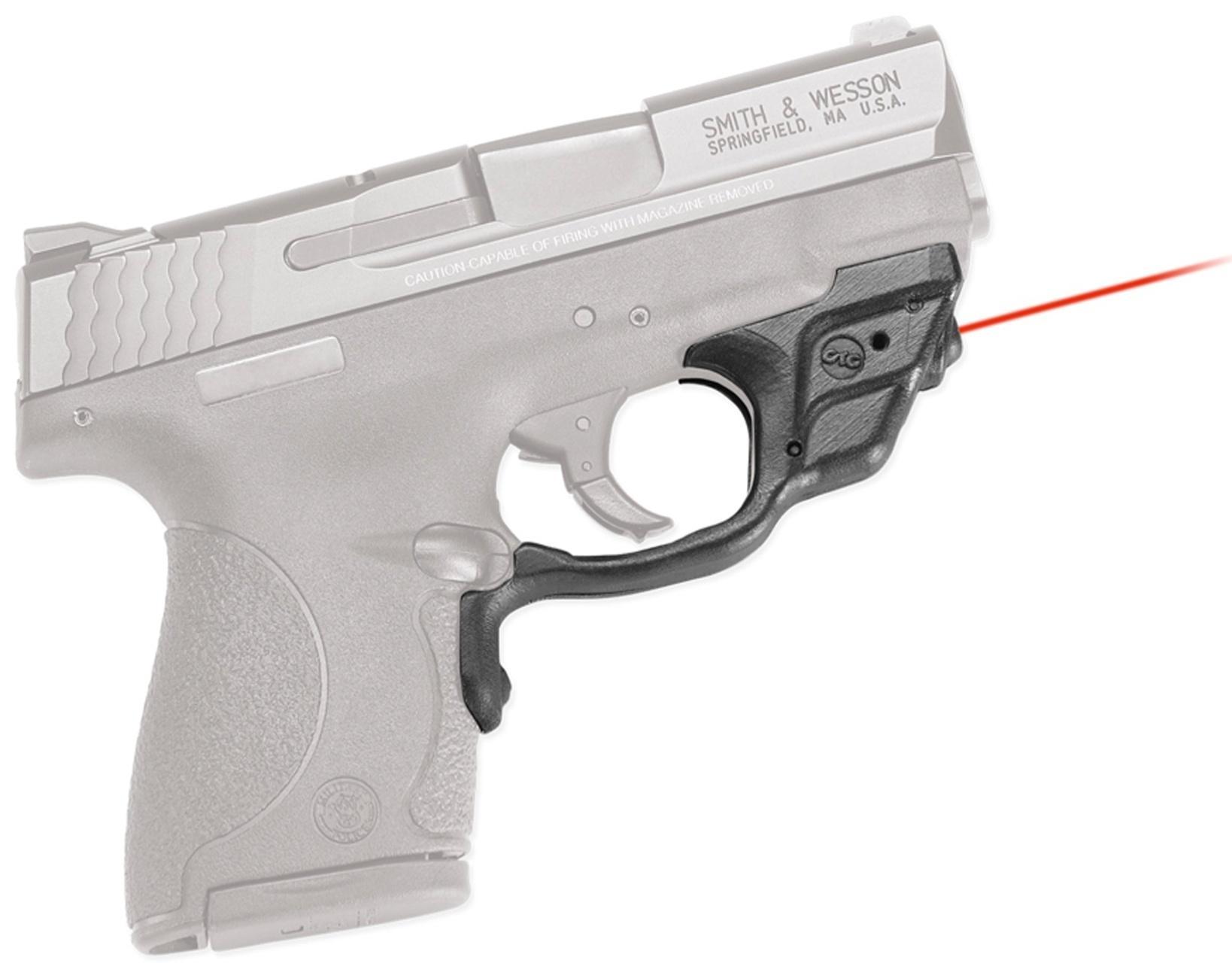 Crimson Trace LG-489 Laserguard S&W M&P Shield Red Laser Polymer Black - View 2