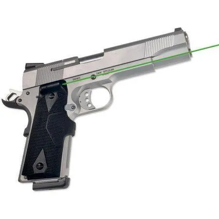 Crimson Trace LG-401G Green Laser Sight for 1911 Pistols, Black Polymer - View 2