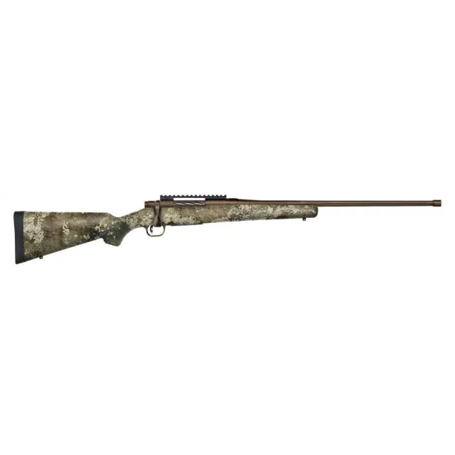 Mossberg Patriot Predator 7mm PRC 3+1 24" Fluted & Threaded Barrel, Patriot Brown Cerakote, TrueTimber Strata Stock - View 2