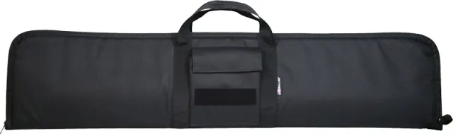 Crickett KSA035CPR Padded Gun Case 37"x9" Black with Velcro & Pocket - View 2
