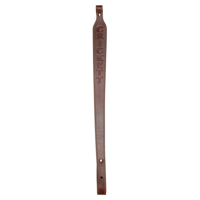 Crickett KSA801 Brown Leather Rifle Sling 23" x 1.75" - View 2