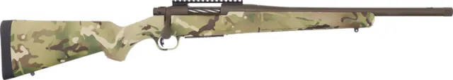 Mossberg 28278 Patriot Compact 6.5 Creedmoor 4+1 18" Brown Cerakote... - View 2