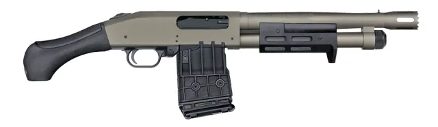 Mossberg 50223 590M Breacher 12 Ga 11.5" Tungsten Cerakote Shotgun - View 2