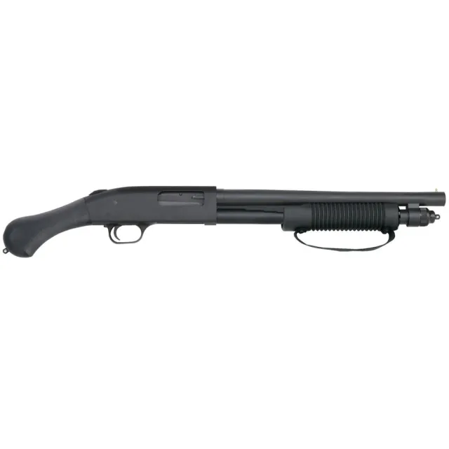 Mossberg 590 Shockwave 12 Gauge 14 in Heavy-Walled Blued 6 Rounds Pump - View 2