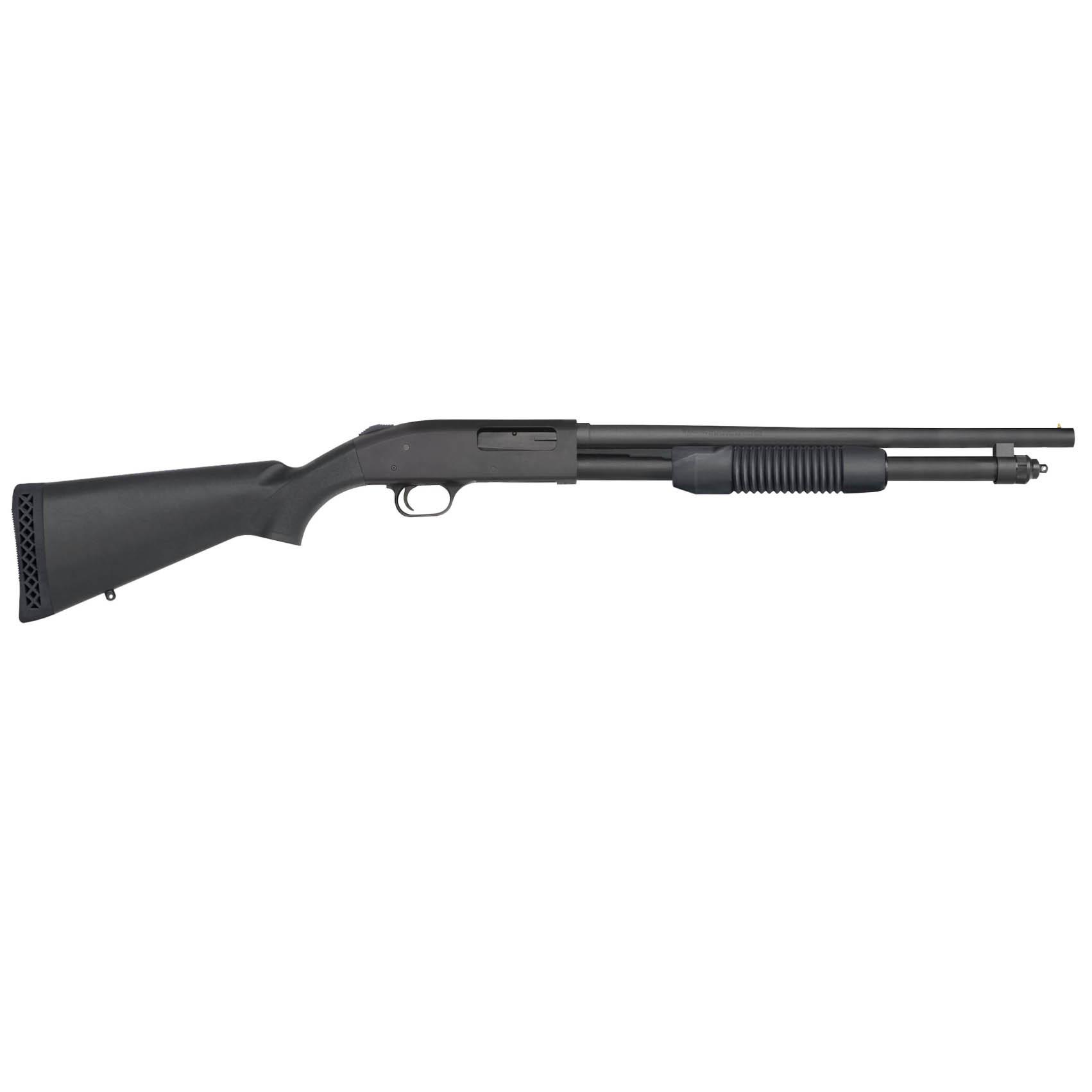Mossberg 590 20 Gauge Pump Action 18.5 in Barrel Matte Blued 6+1 Capacity - View 2