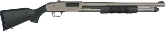 Mossberg 50790 590A1 12 Gauge Shotgun 6+1 Cerakote Tungsten Grey - View 2