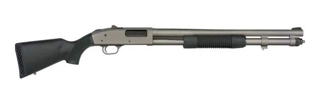 Mossberg 50796 590A1 12 Gauge Shotgun 8+1 Tungsten Grey 20" Barrel - View 2