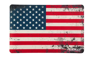 TekMat TEK-R17-USFLAG-01 Old Glory Cleaning Mat 11x17 Rubber Red/White/Blue - View 2