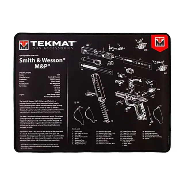 TekMat S&W M&P Ultra 20 1" 15x20 - Stitched Edge, Oil & Water-Resistant - View 2