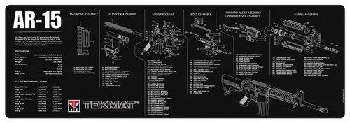 TekMat TEK-R36-AR15 Cleaning Mat 36" 1.00" N/A - View 2