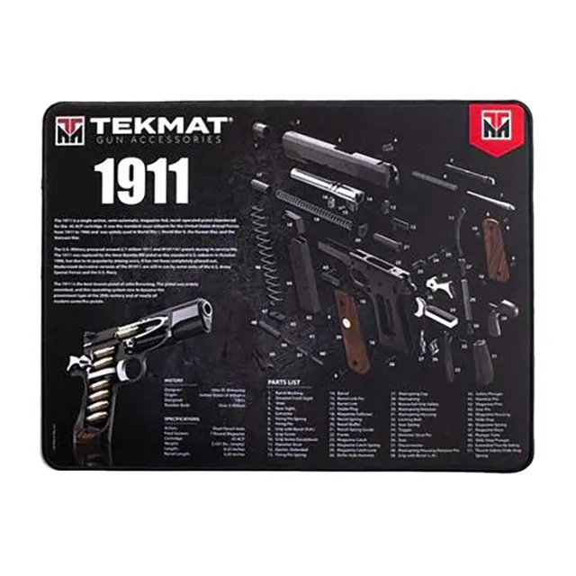 TekMat TEKR2019113D Ultra 20 Cleaning Mat Black/White Rubber 15"x20" 1911 Parts Diagram - View 2