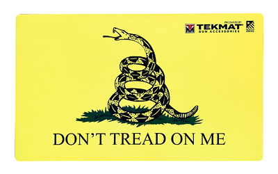 TekMat TEK42TREAD Don't Tread on Me Door Mat Black/Yellow 25"x42" - View 2