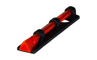 Hi-Viz PM2003 TriComp Fiber Optic Shotgun Front Sight Black/Green/Red - View 2