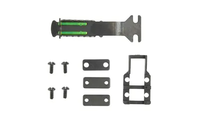 Hi-Viz TS1002 Green 2 Dot Adjustable Rear Sight Large Fits Vent Rib - View 2