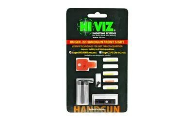 Hi-Viz HRB2007 Interchangeable Front Sight for Ruger Mark I-IV Pistols - View 4